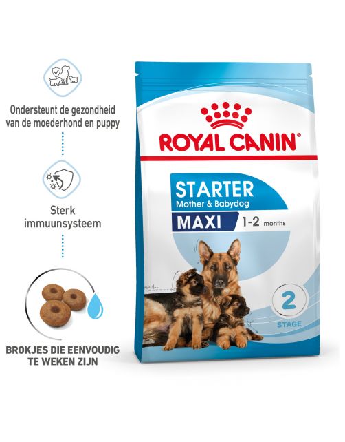 Royal Canin Maxi Starter Mother & Babydog - Puppy-Hondenvoer - 4 kg