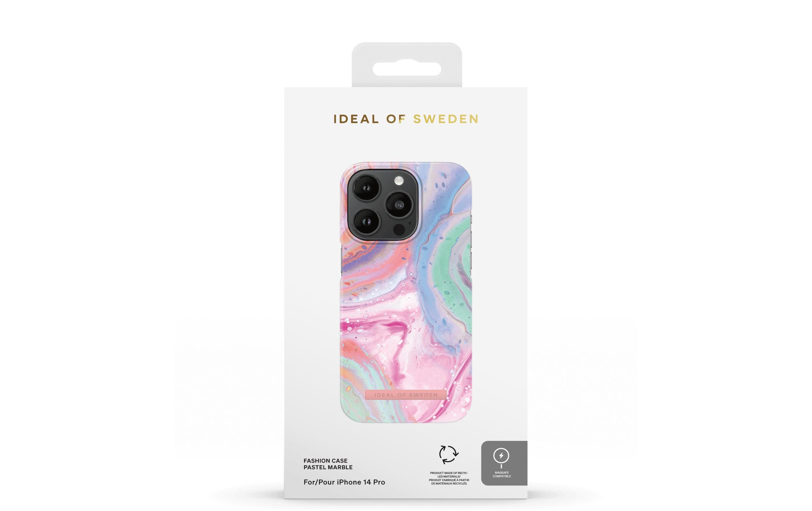 Back Cover Pastel Marble iPhone 14 ProPolycarbonat-Backcover im Marmor-Look für das Apple iPhone 14 Pro