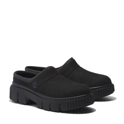 Timberland Greyfield Clogs, Black Nubuck, 37
