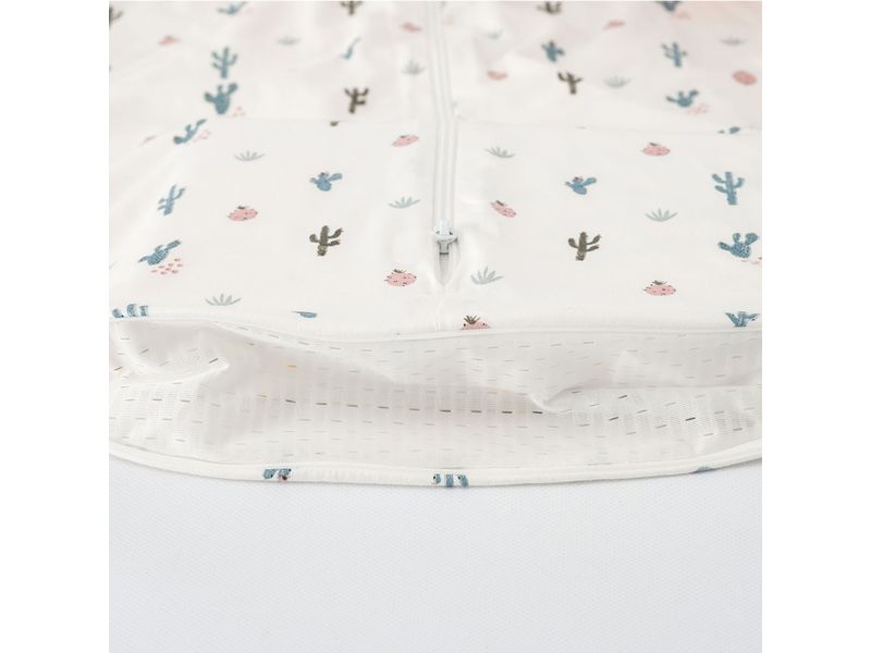 Träumeland Baby-Sommerschlafsack Lieb BW Kaktusliebe Gr. 70 Hochwertiger Babyschlafsack mit herzigem Motiv