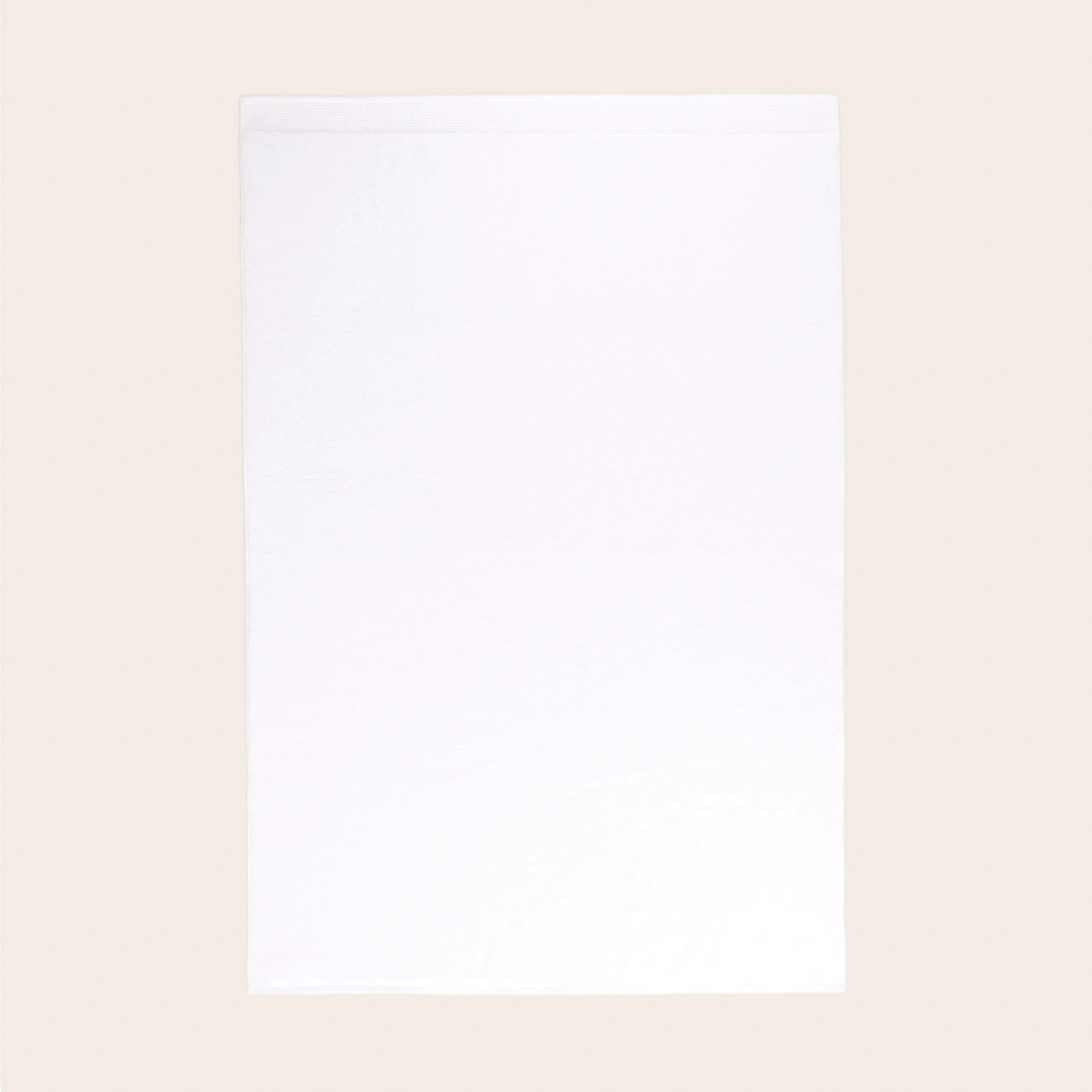 AKEMI - Serviette de toilette | Blanc