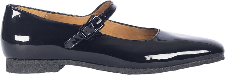 ANGULUS Ballerina i skind 2320 black