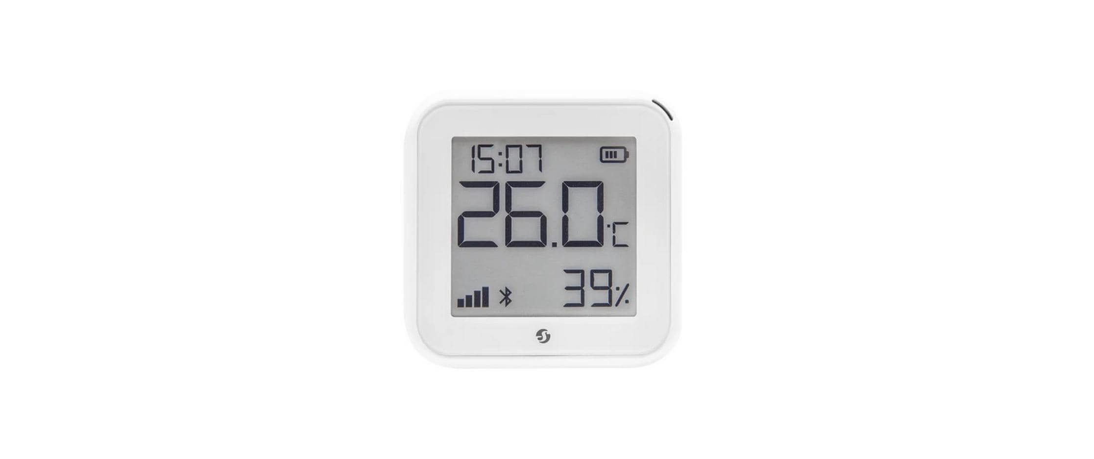 WLAN-Luftfeuchte- und Temperatursensor H&T Gen3, WeissSmart Home-Thermo-Hygrometer mit WLAN