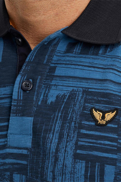 PME legend blauwe heren polo