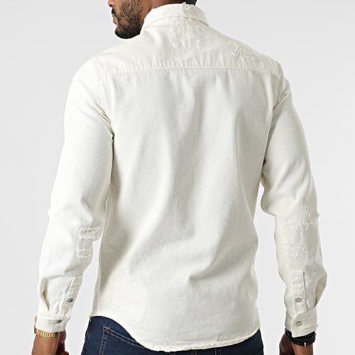 Surchemise Jean Blanc