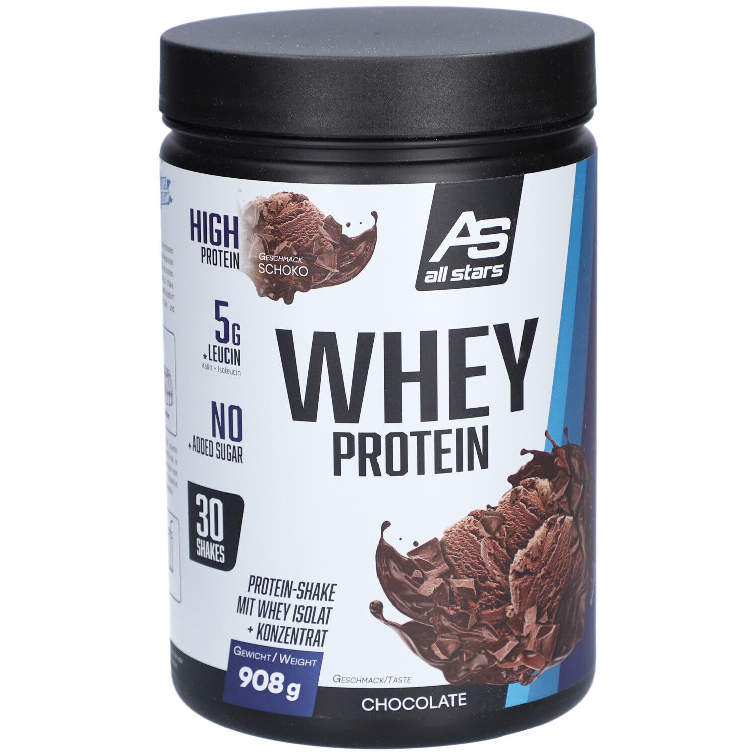 All Stars® ALL STARS WHEY PROTEIN CHOCOLATE 908g