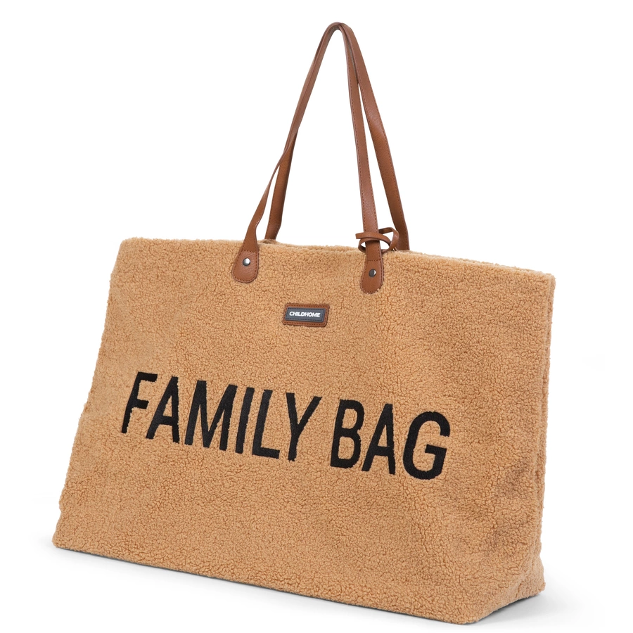 CHILDHOME Family Bag Teddy beige