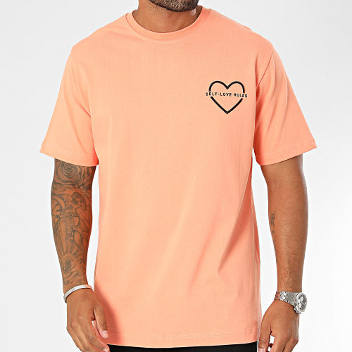 Tee Shirt Oversize Large Saumon