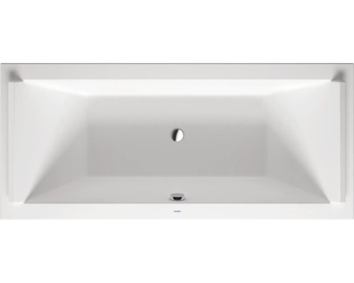 Dubbel bad, rechthoekig bad DURAVIT Starck 3, 80 x 180 cm, wit, glad, 700338000000000