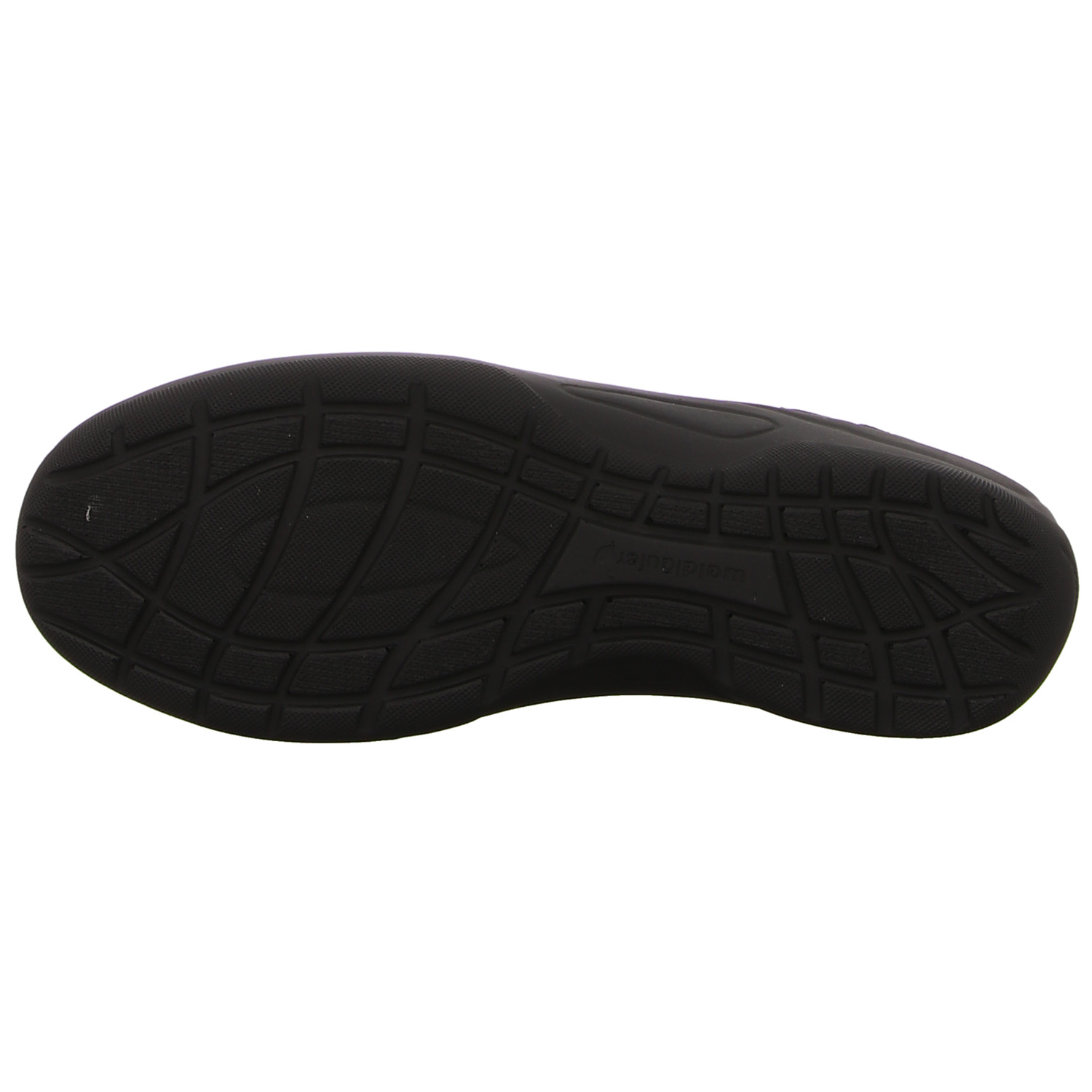 Waldläufer Halbschuh schwarz schwarz