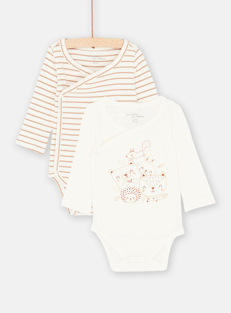 Lot de deux body mixte