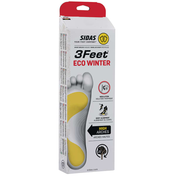 Semelle chaussure de ski SIDAS WINTER 3FEET ECO HIGH UNICOLORE