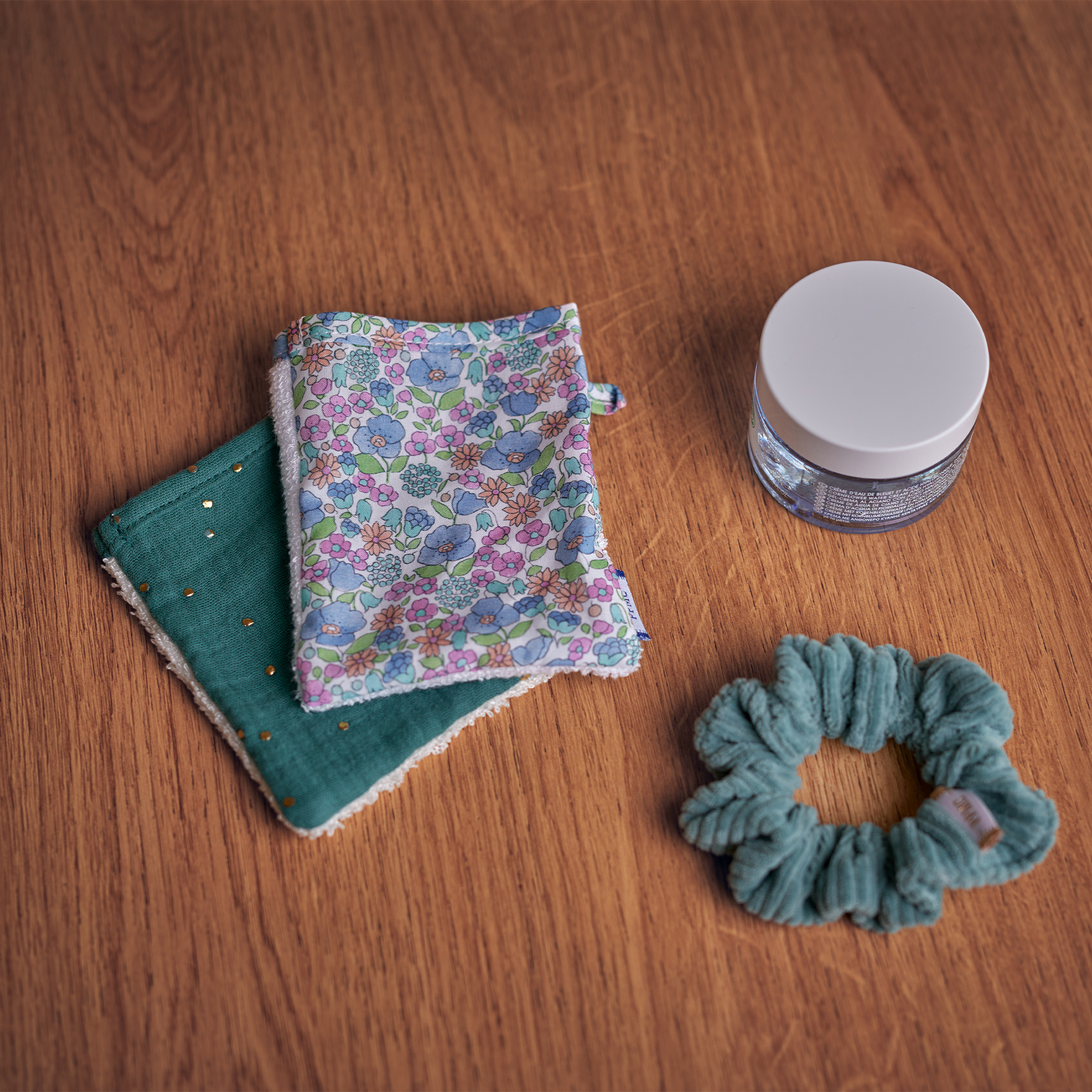 Mini-Gant Démaquillant Pastel Fleuri