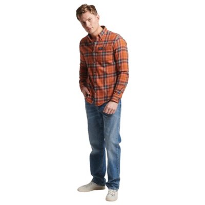 Chemise à manches longues homme Cotton Lumberja SUPERDRY