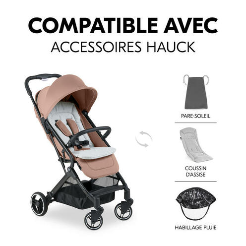 Poussette Travel N Care plus - Hazelnut - HAUCK