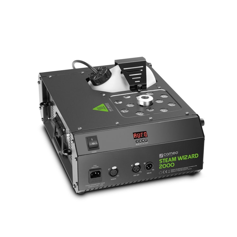Cameo STEAM WIZARD 2000 rookmachine met RGBA LEDs