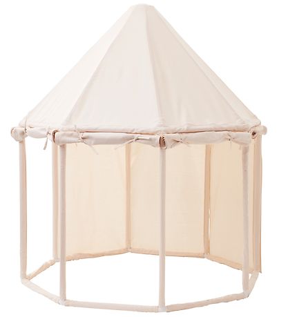 Kids Concept Spielzelt - Pavillon - Natur Weiß - 122x142 cm - Na