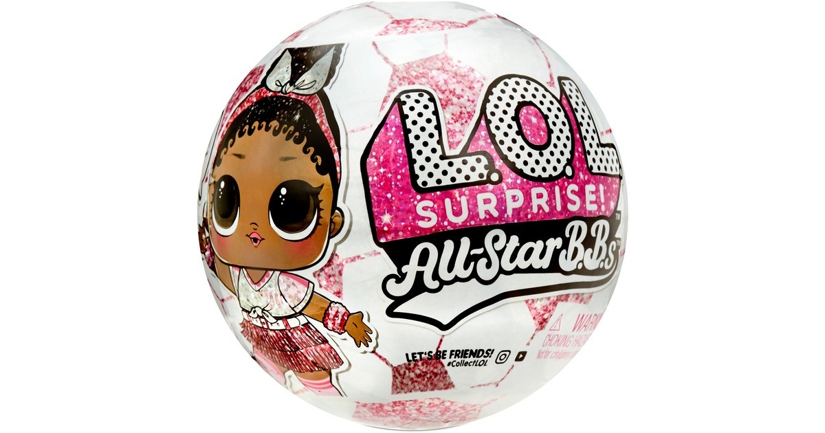 MGA EntertainmentL.O.L. Surprise! All Star B.B.s serie 3 Voetbal Pop  (Assortiment product)