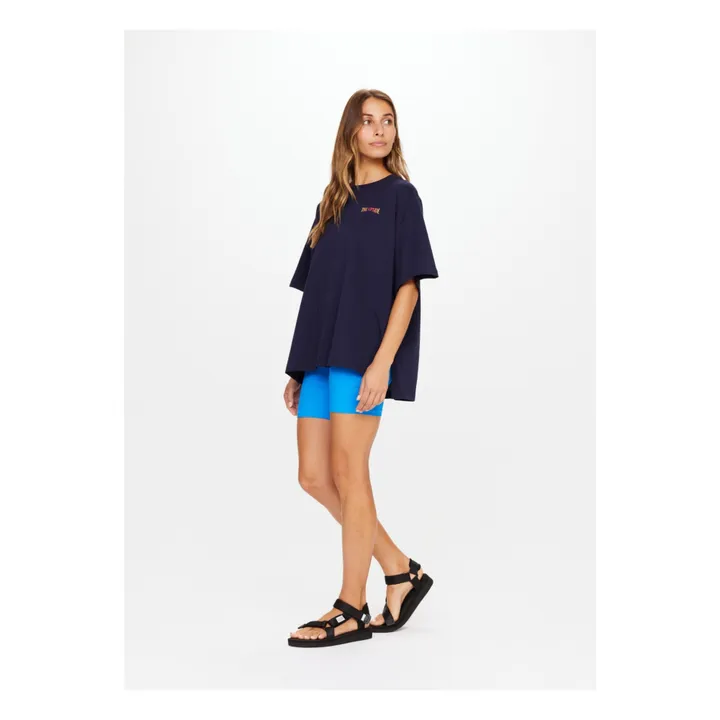 The Upside T-shirt Magic Laura Coton Bio | Bleu marine