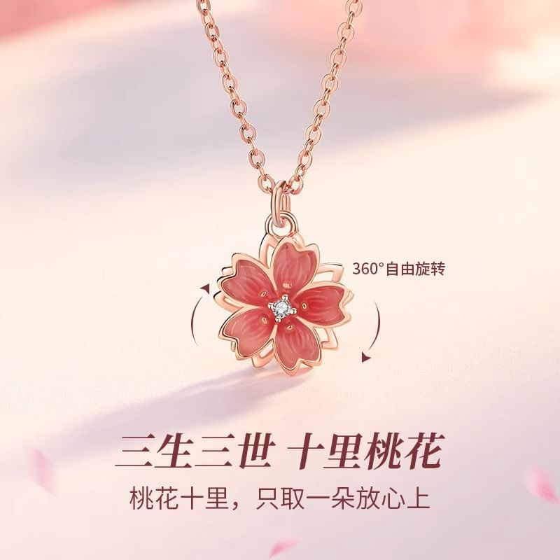 Korrs - Emaille Bloemenhanger Ketting
