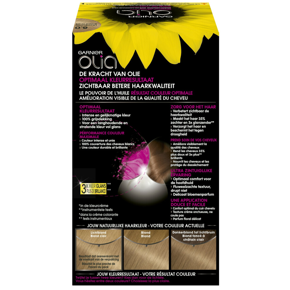 Garnier Olia Permanente Crèmekleuring 8.0 Licht Blond