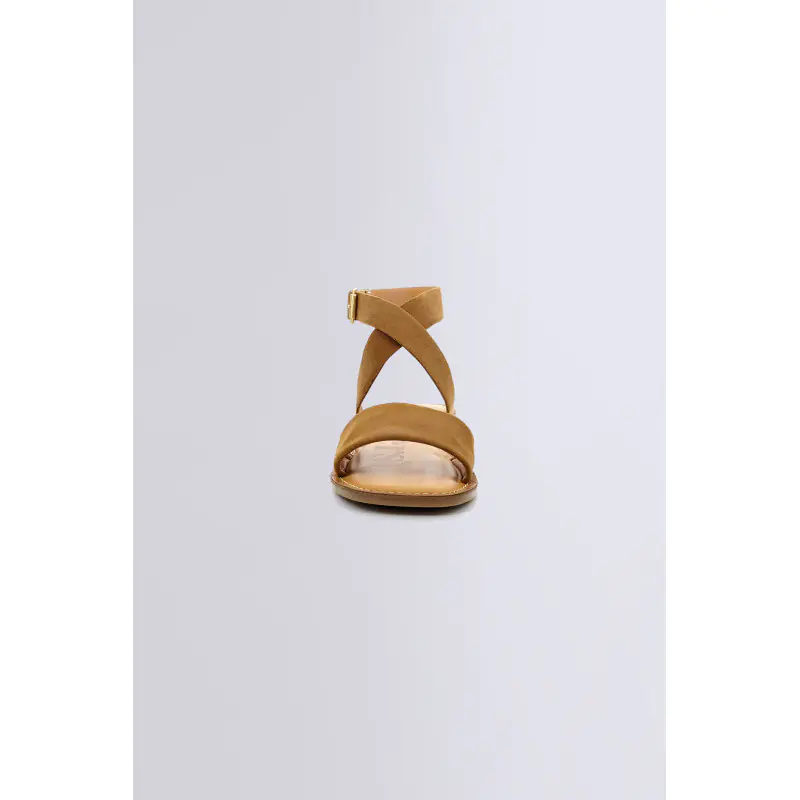 KICK GIMIK CAMEL SANDALES Cuir Femme