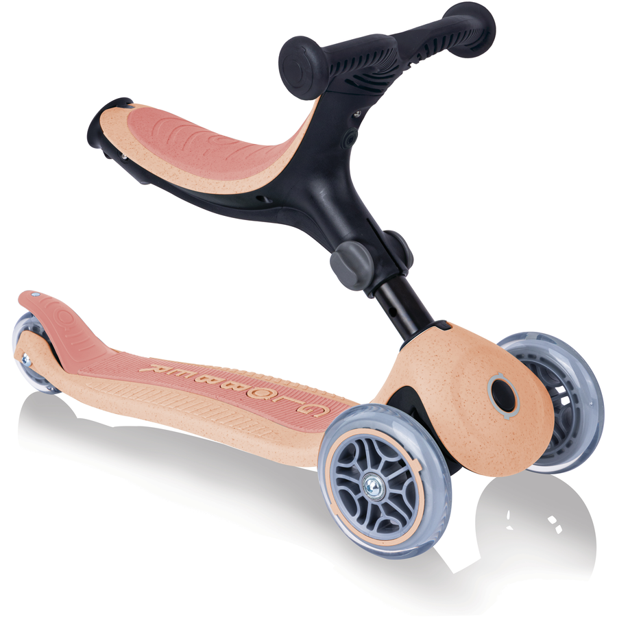 GLOBBER 3-1-Fahrzeug Go-Up Foldable Plus Eco apricot