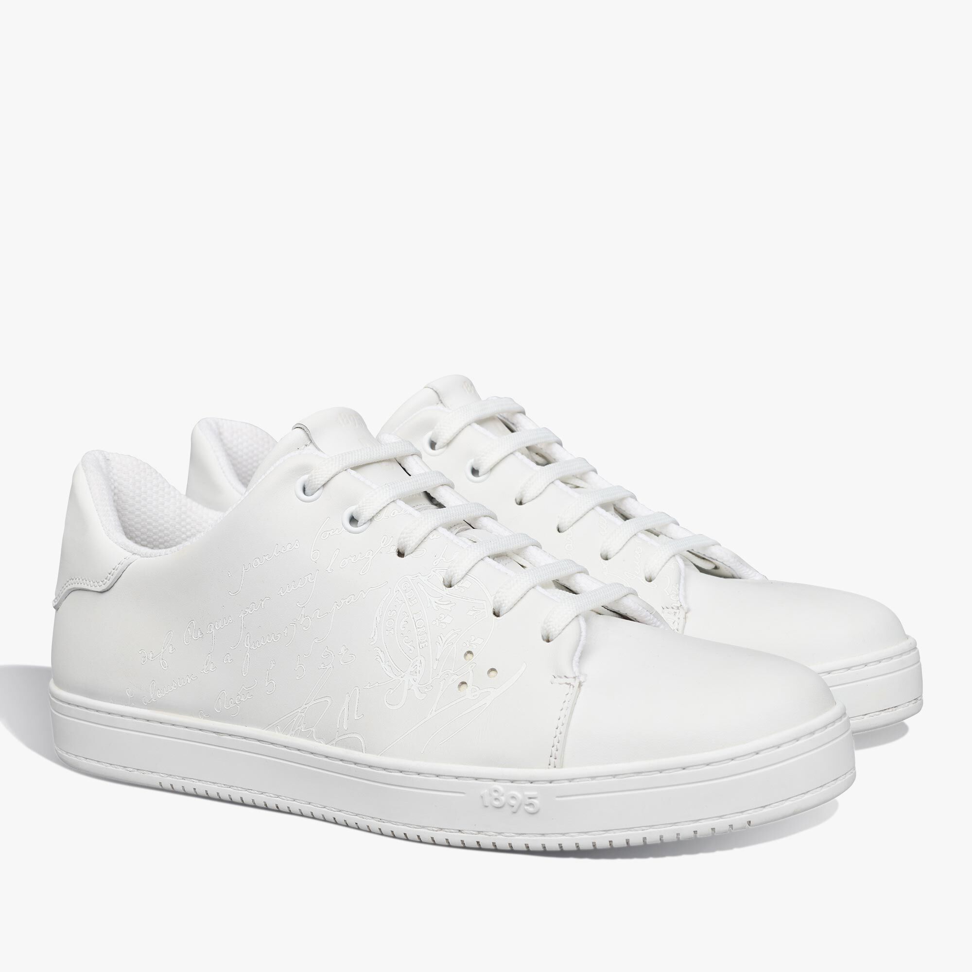 Sneaker Playtime En Cuir Scritto