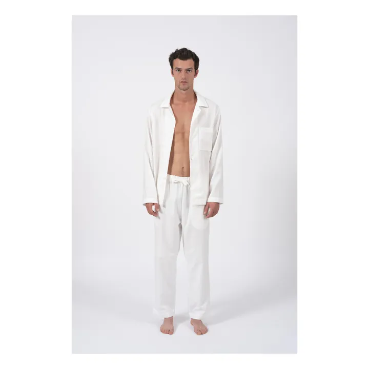 Talc Chemise de Pyjama Aragon | Ivoire