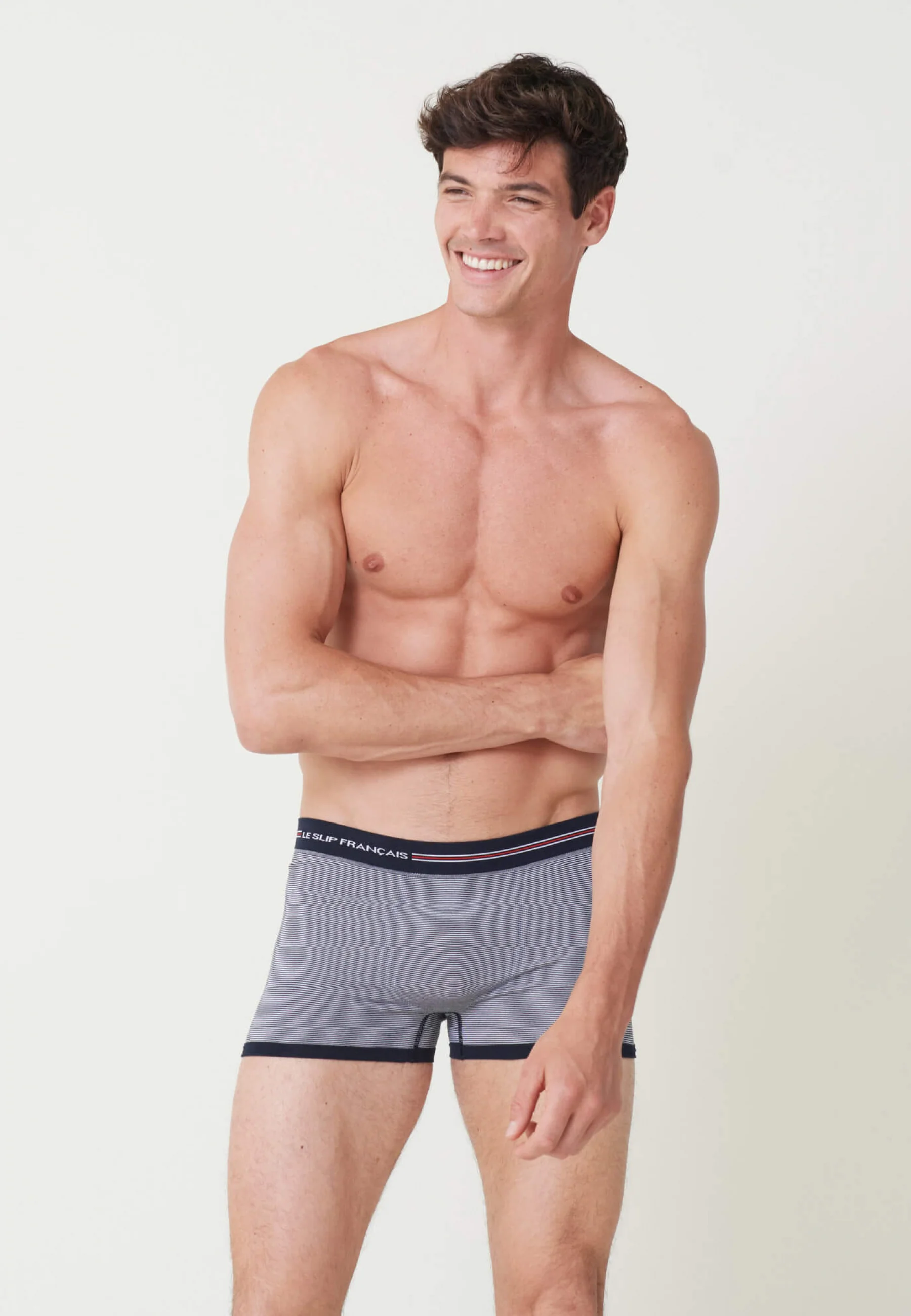 Boxer en coton sans couture-Christian Marinière