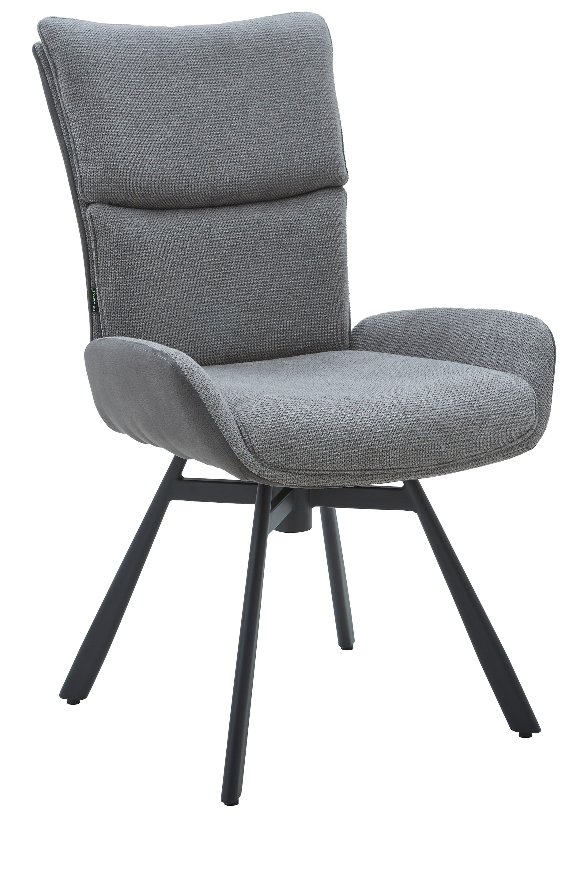 CASAVANTI Stuhl VARREL grau/schwarz