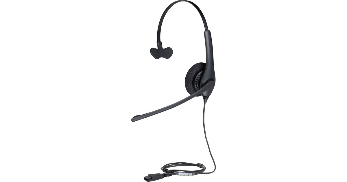 JabraBIZ 1500 Mono QD  on-ear headset  (Zwart)