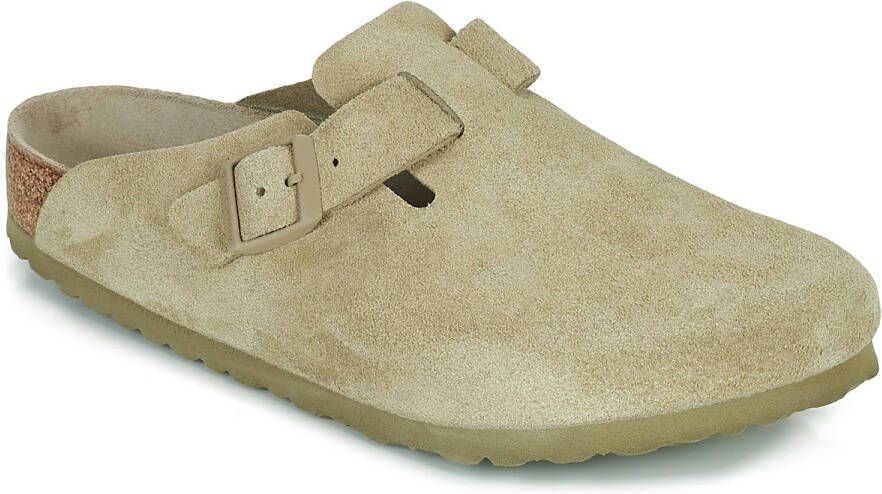 Birkenstock Boston Sandalen & Slides faded khaki maat: 41 beschikbare maaten:41 42 43 44 45 46
