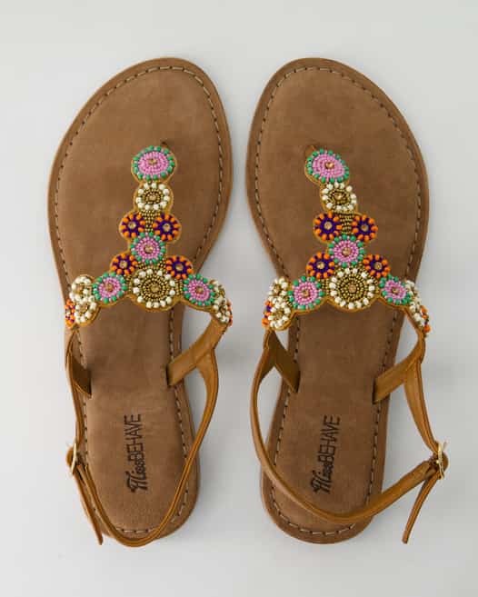 Miss Behave 2510734 Sandalen in Braun