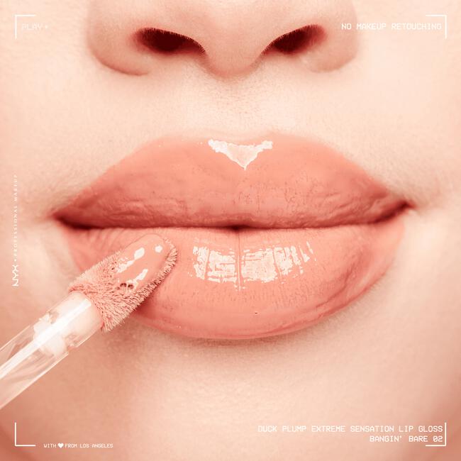 NYX Professional Makeup Duck Plump Lip Plumping Laquer Lipgloss 1 Clearly Spicy