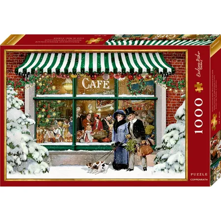 Coppenrath Verlag Puzzle - Nostalgisches Weihnachtscafé (1000 T.) Behr