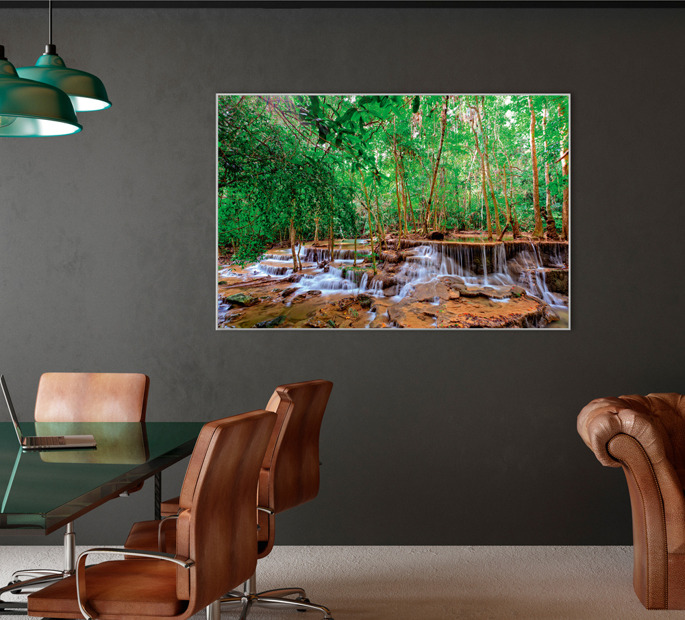 Akustikbild WASSERFALL 1 80x120cm, 7kg