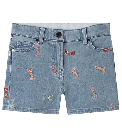 Stella McCartney Kids Denimshorts - Celeste m. Sl?jfer