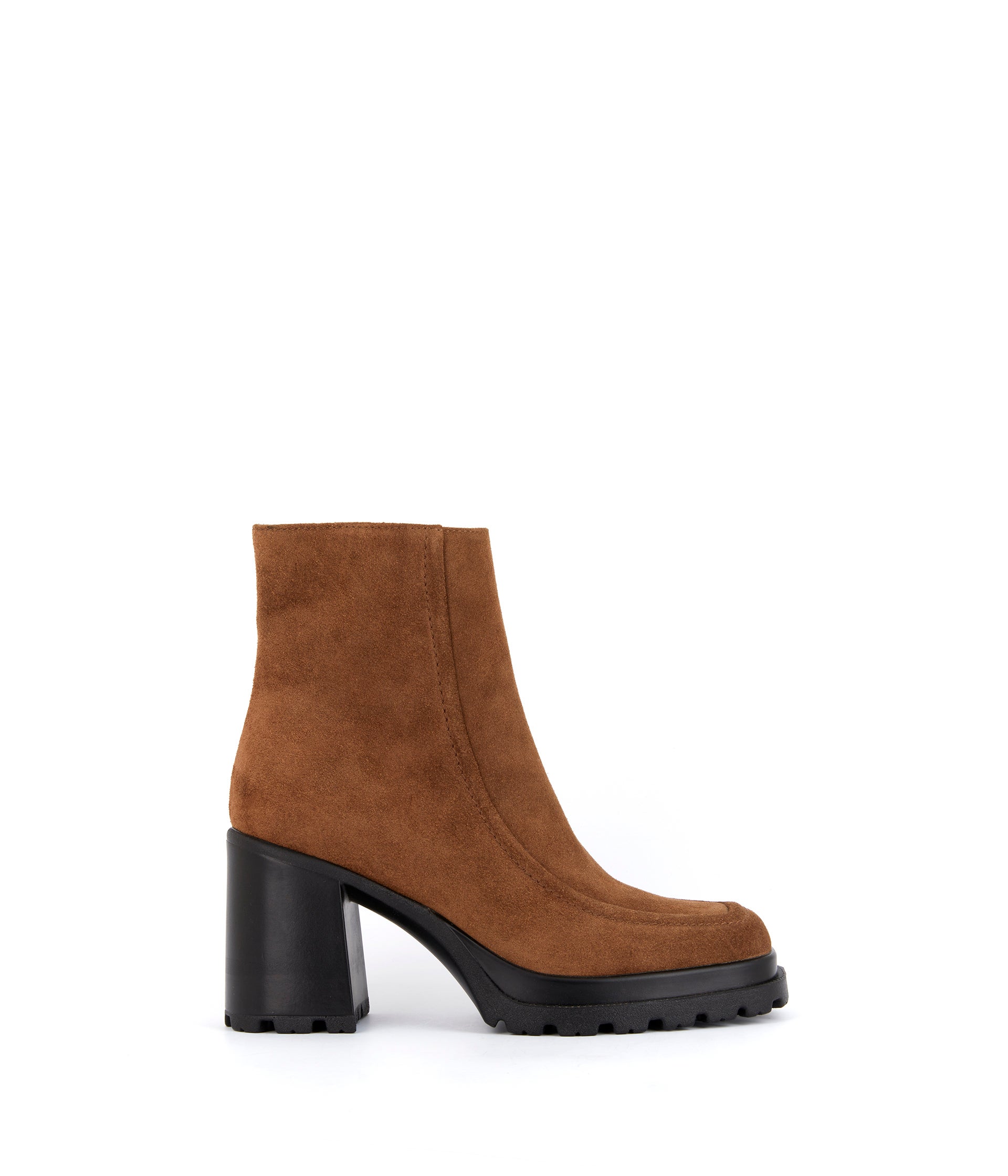 Boots cuir velours Arletty