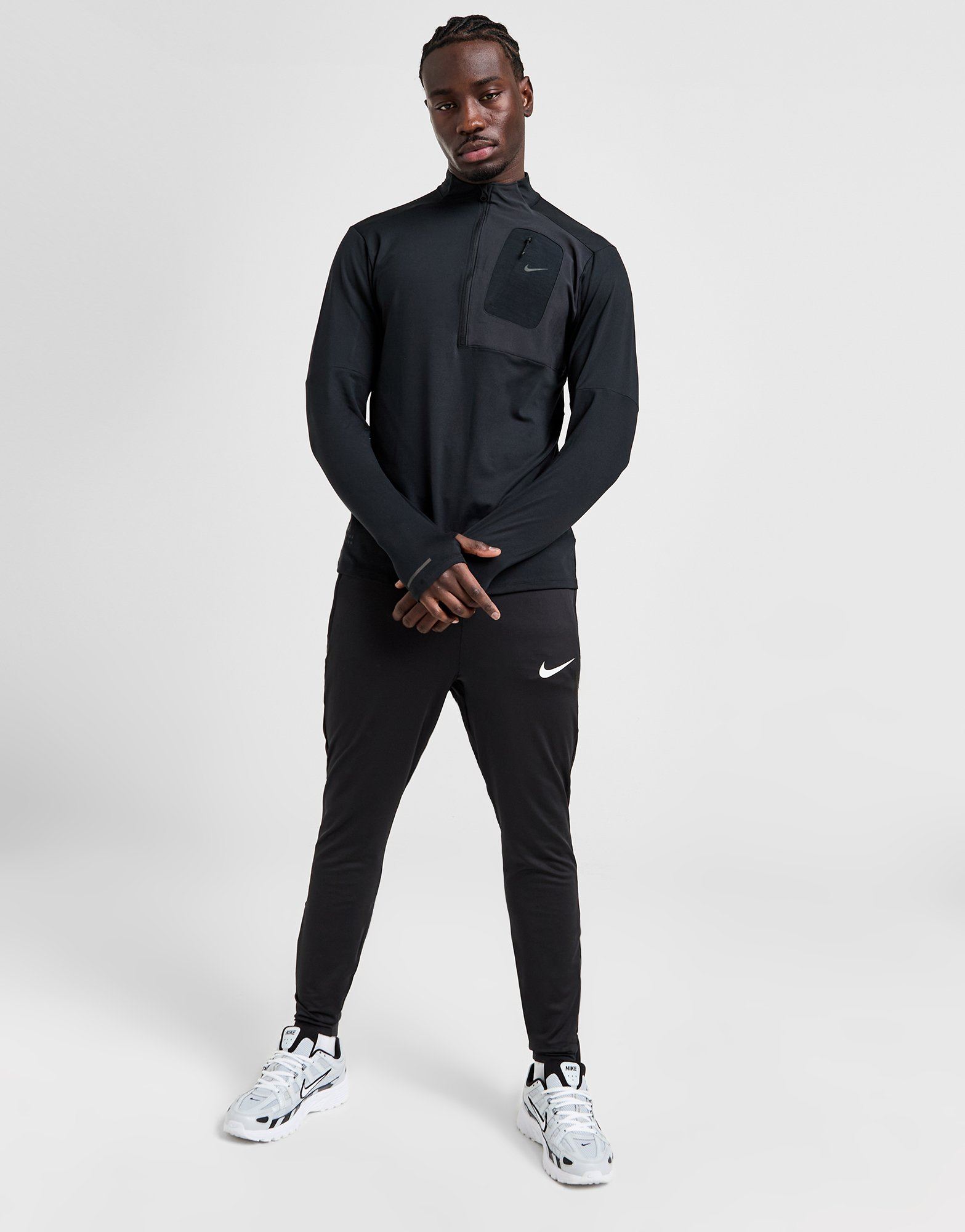 Nike Haut Zippé Running Division Homme