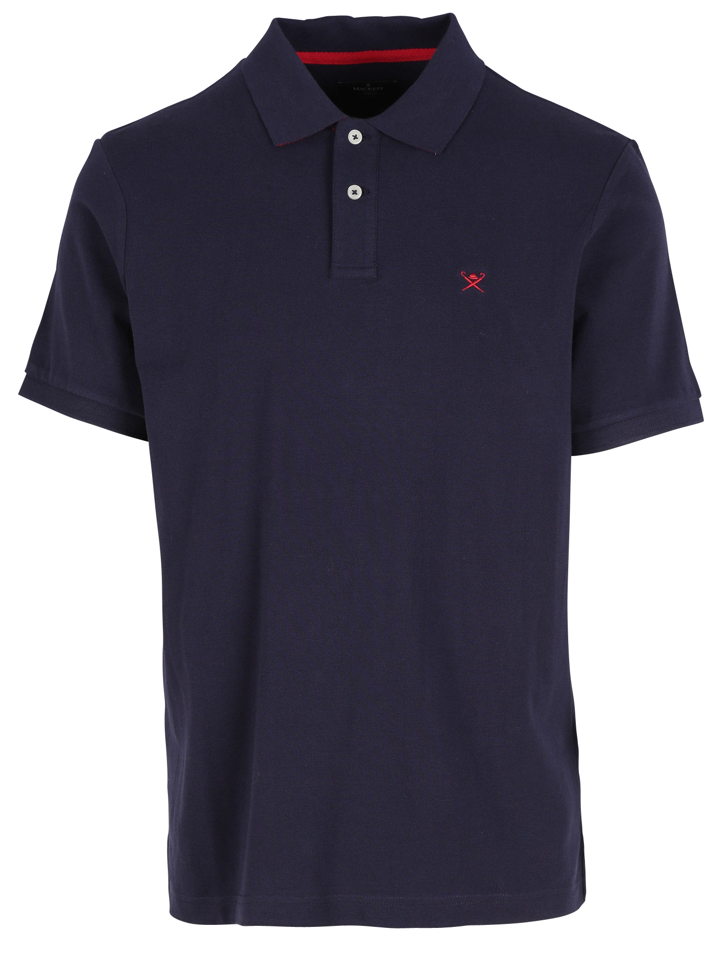 Polo slim-fit en coton piqué | Bleu