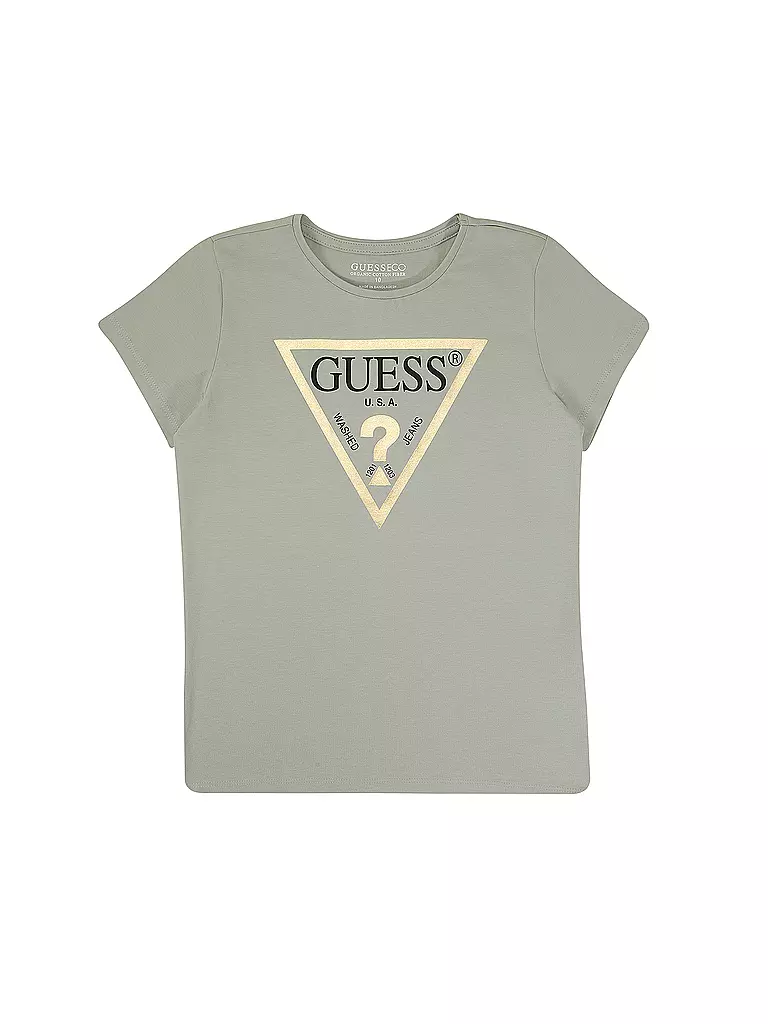 GUESS Mädchen T-Shirt hellgrün