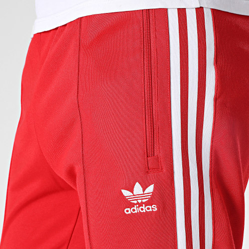 Pantalon Jogging A Bandes Beckenbauer IM4547 Rouge