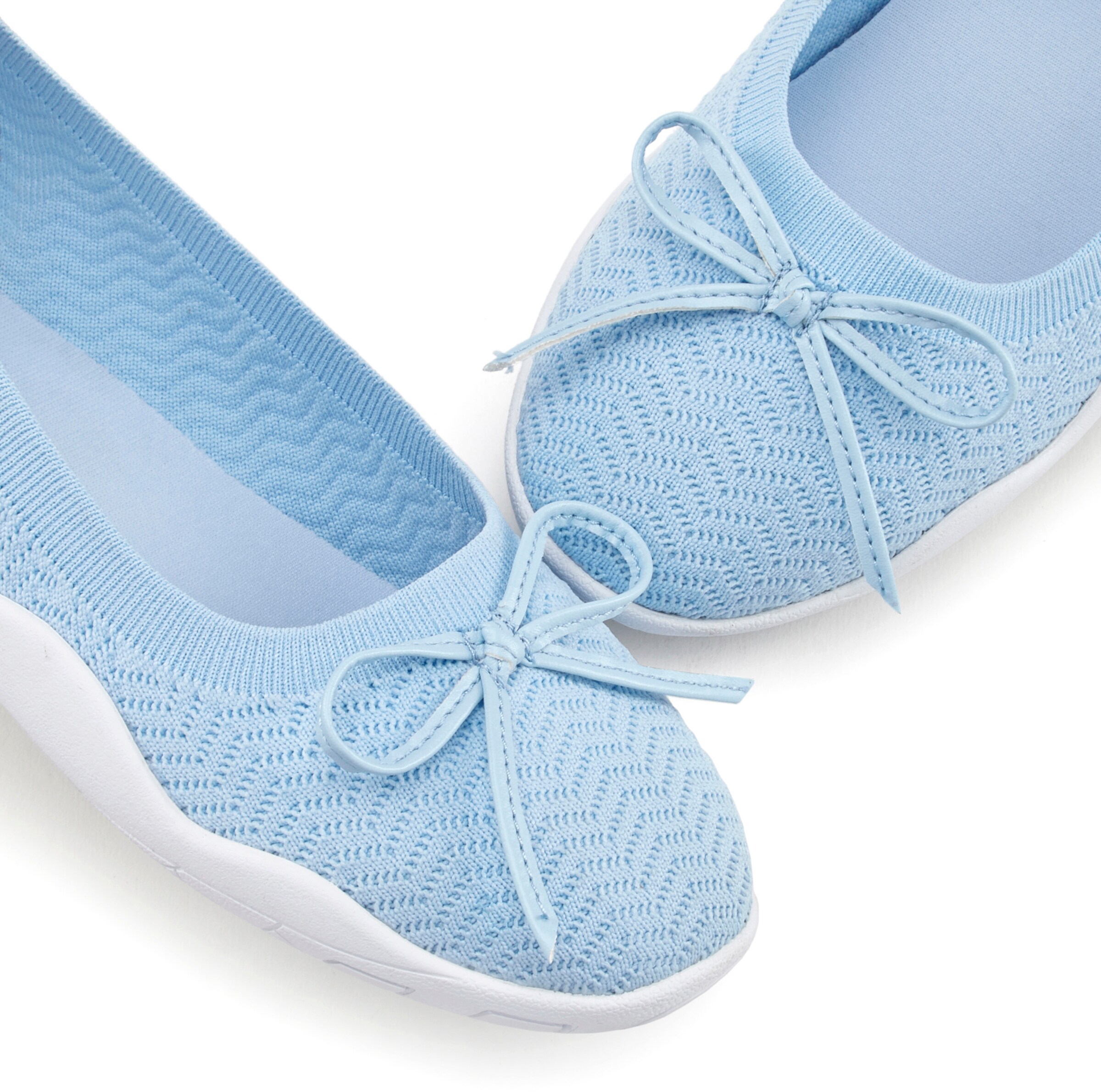 LASCANA Sneaker Ballerinas in hellblau