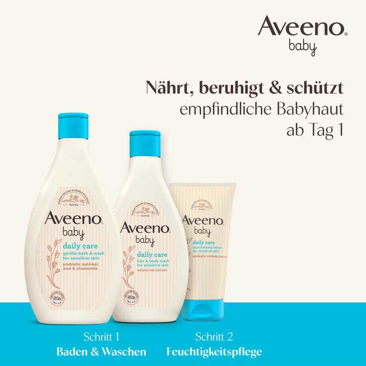 Aveeno baby daily care seifenfrei Duschgel & Shampoo, 250 ml