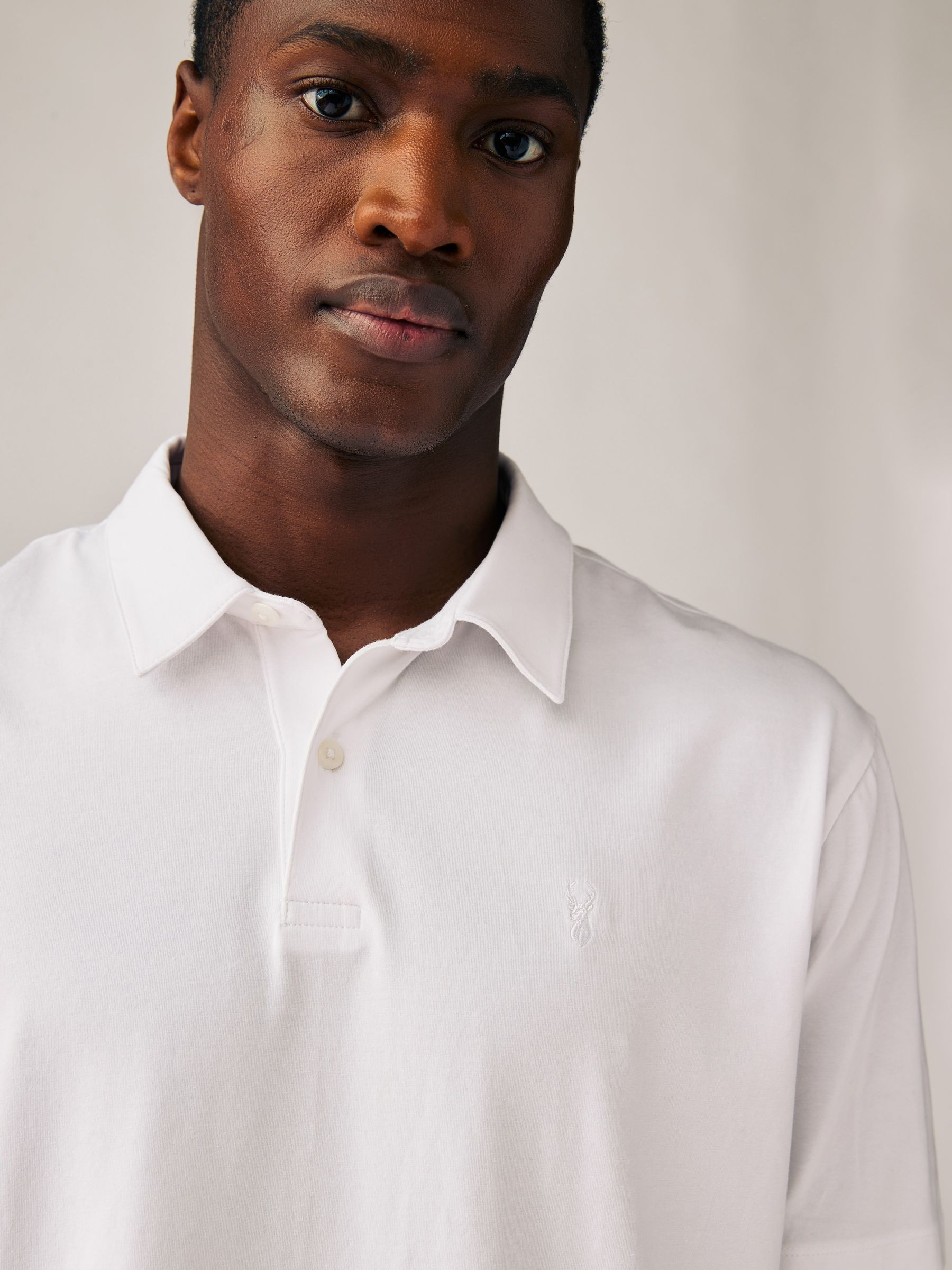 Naturel/eenkleurig - Normale Pasvorm - Set van 5 jersey poloshirts met korte mouwen