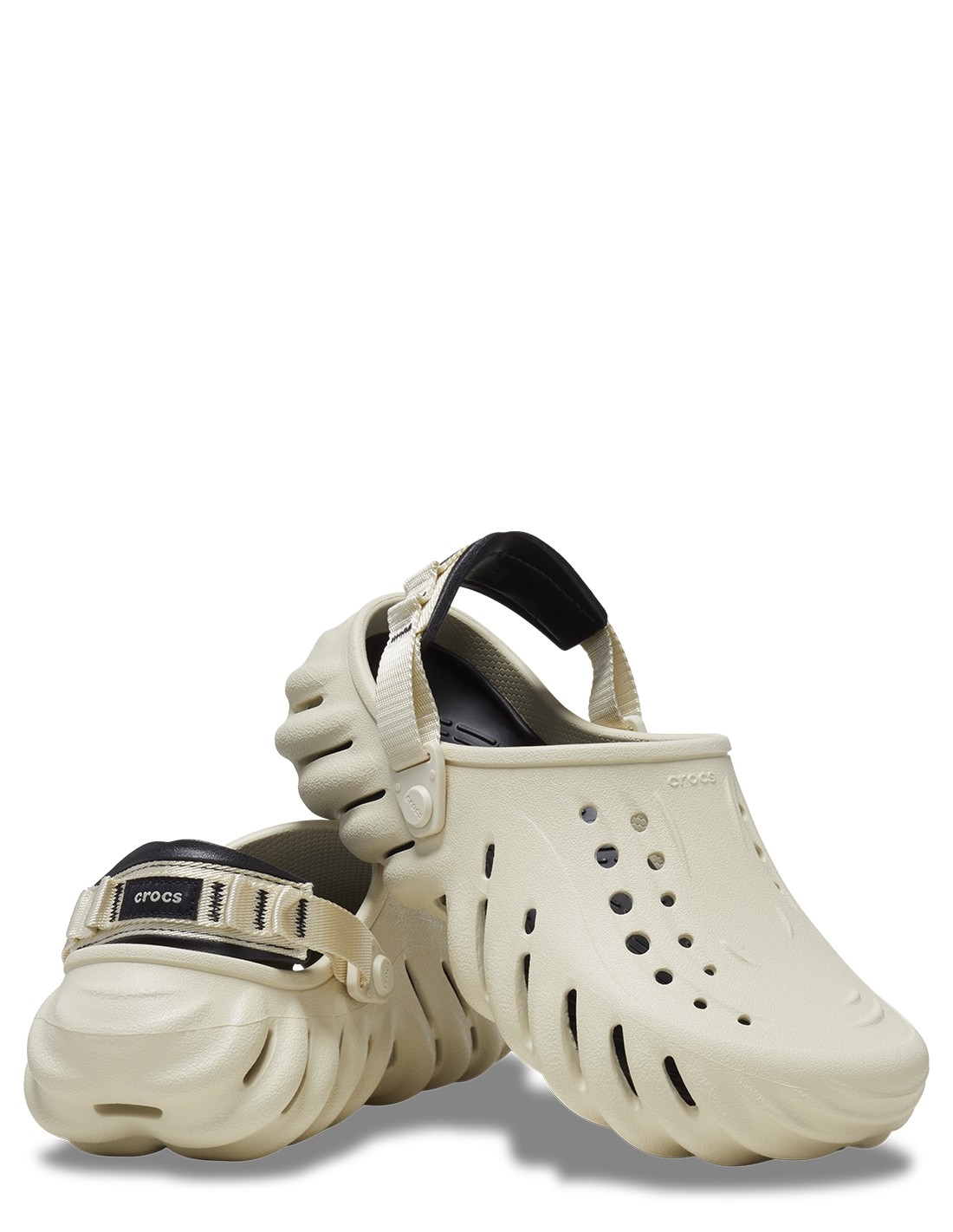 crocs Sabots Homme Echo Clog Bone/Black