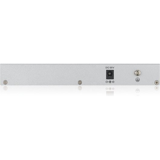 Zyxel GS1200-5HP v2 Géré Gigabit Ethernet (10/100/1000) Connexion Ethernet, supportant l'alimentation via ce port (PoE) Gris