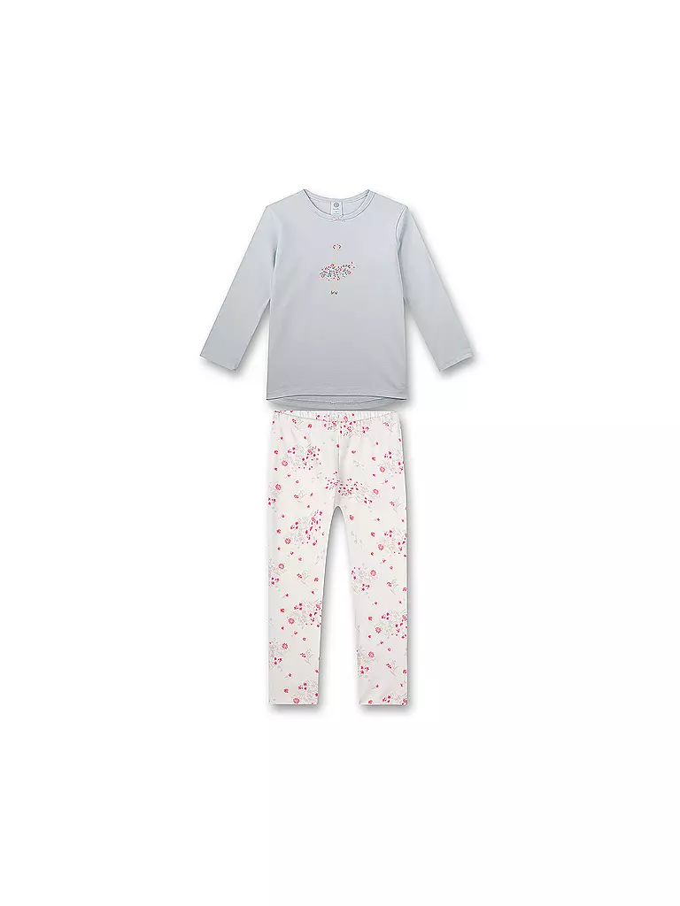 SANETTA Mädchen Pyjama  hellgrün
