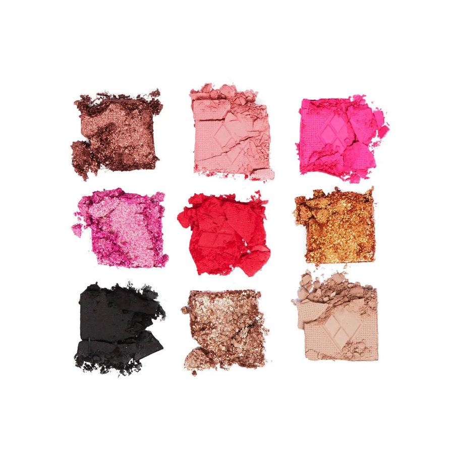 Makeup Revolution x DC Harley Quinn Rebel Heart Palette 9x1g